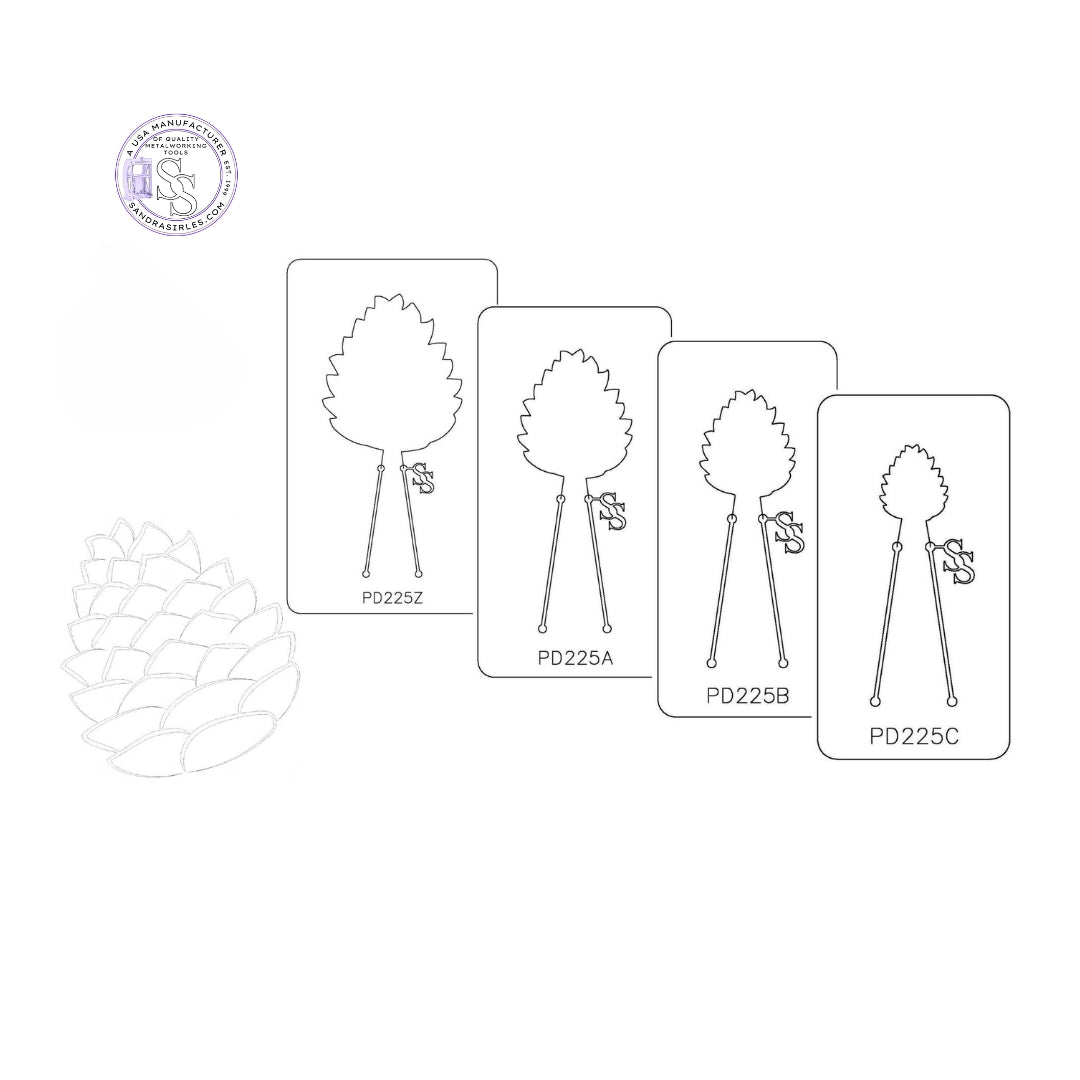 PANCAKE DIE PD225 PINE-CONE